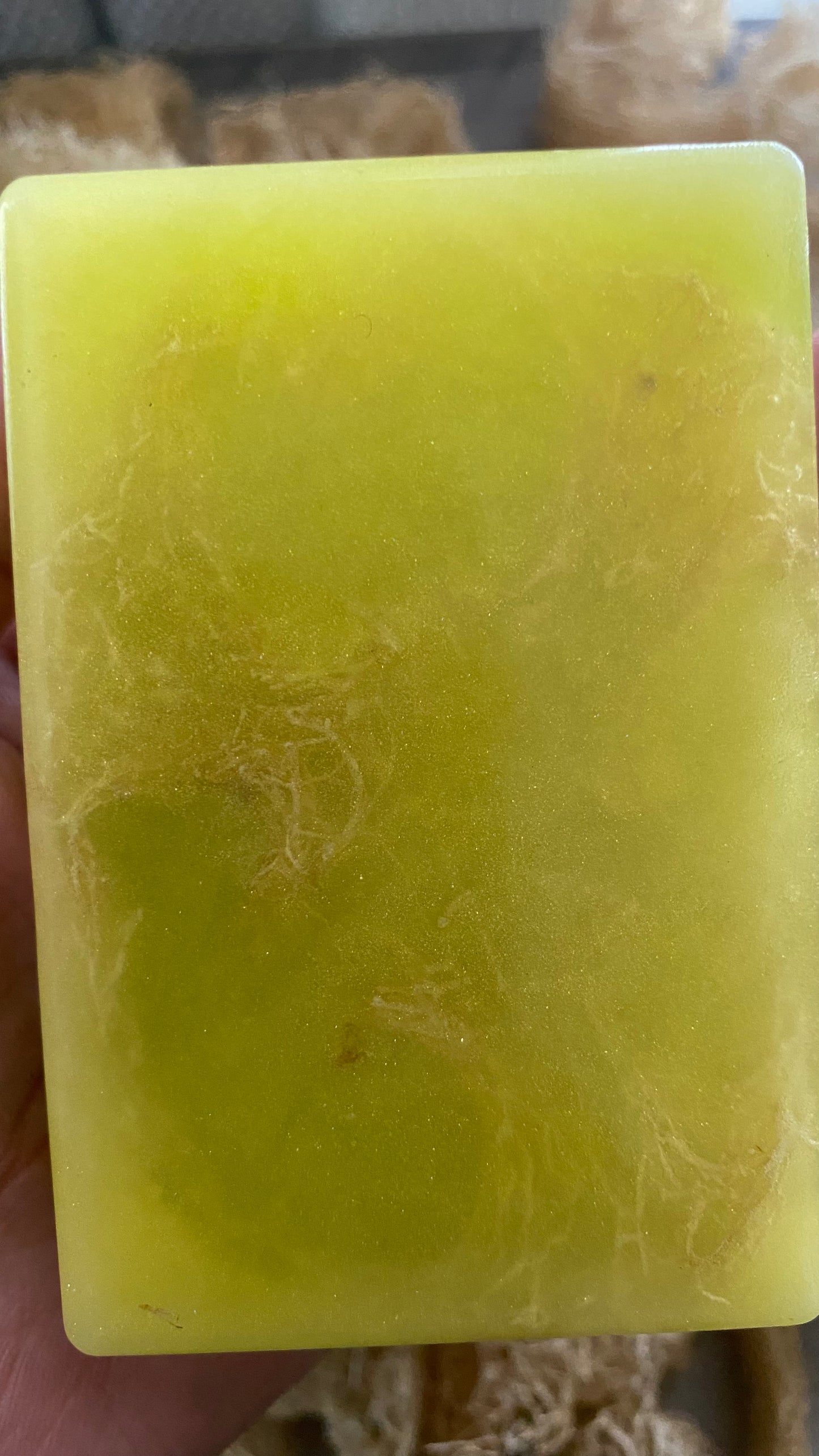 Lemon Lime Luffa Soap Bar